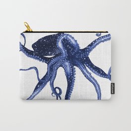 Cosmic Octopus II Carry-All Pouch | Drawing, Octopus, Animal, Wildlife, Ocean, Cosmos, Universe, Sea, Space, Marinelife 