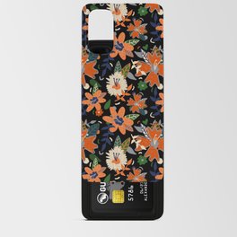 Rusty Sky Floral Android Card Case