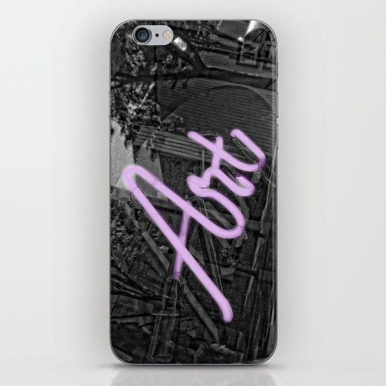 Neon Art iPhone & iPod Skin