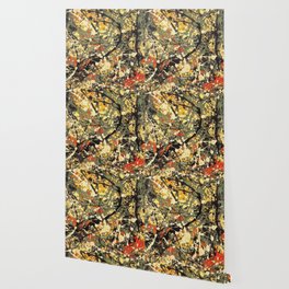 Jackson Pollock Wallpaper For Any Decor Style Society6