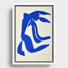 Blue Nude Dancing - Henri Matisse Framed Canvas