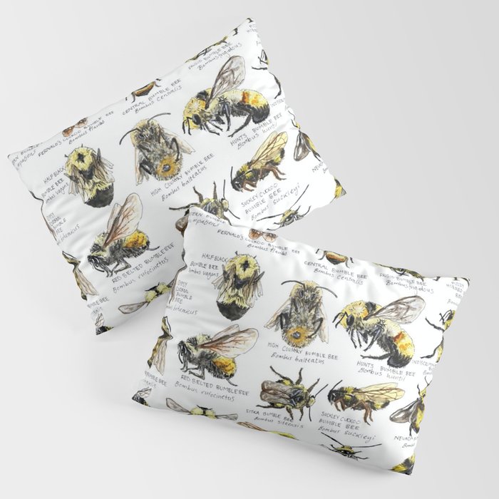 Montana Bee Chart Pillow Sham