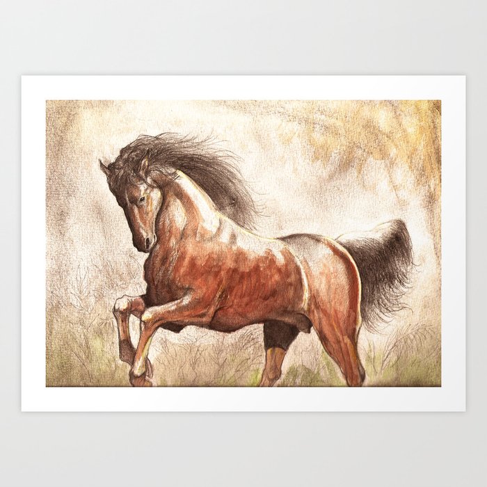Horse Art Print