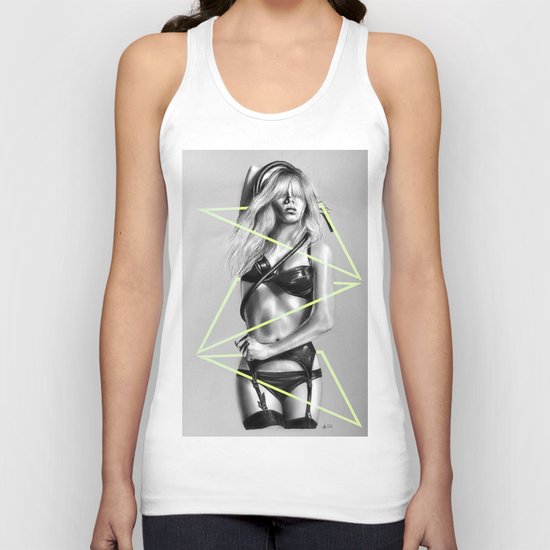 + HALF OF ME + Unisex Tank Top