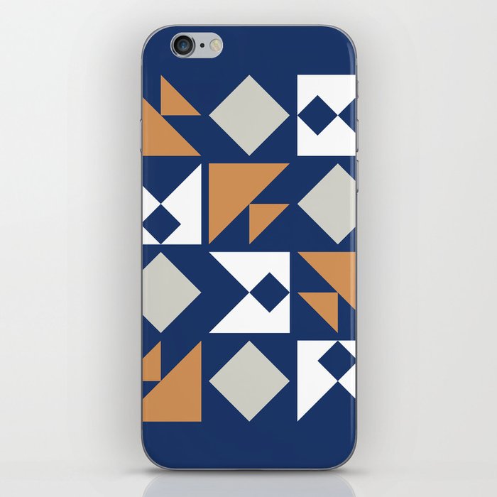 Classic triangle modern composition 14 iPhone Skin