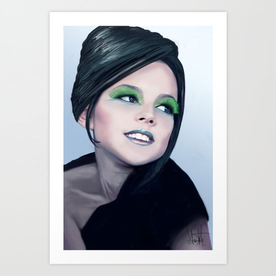 Little Diva Art Print
