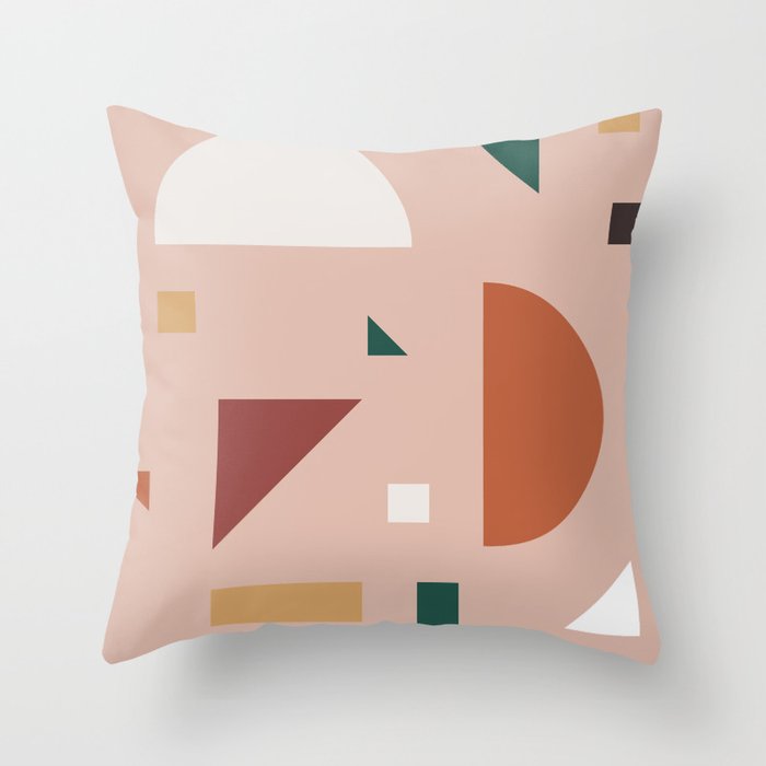 Abstract Geometric 31 Throw Pillow