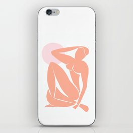 Matisse Cut-outs - Pink Lady in the sun iPhone Skin