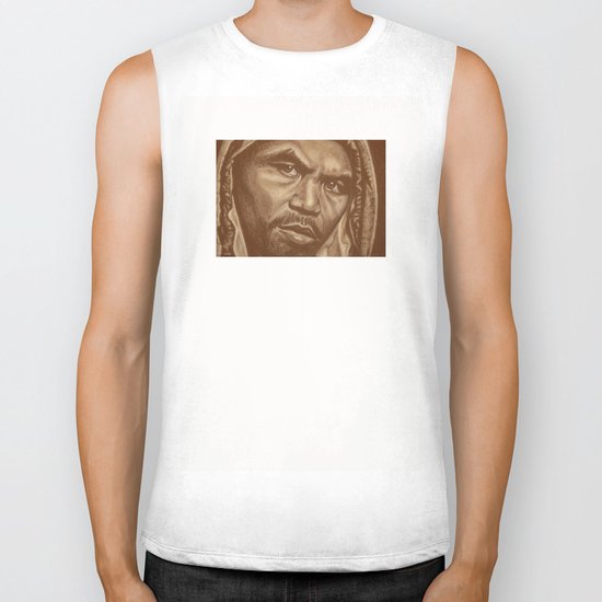 round 12..manny pacquiao Biker Tank