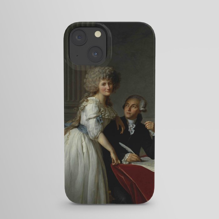 David, Lavoisier and his wife iPhone Case