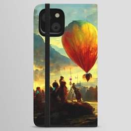Balloon Festival iPhone Wallet Case