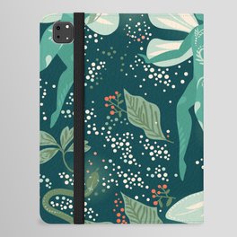 Enchanted Emerald Fairy Forest II iPad Folio Case