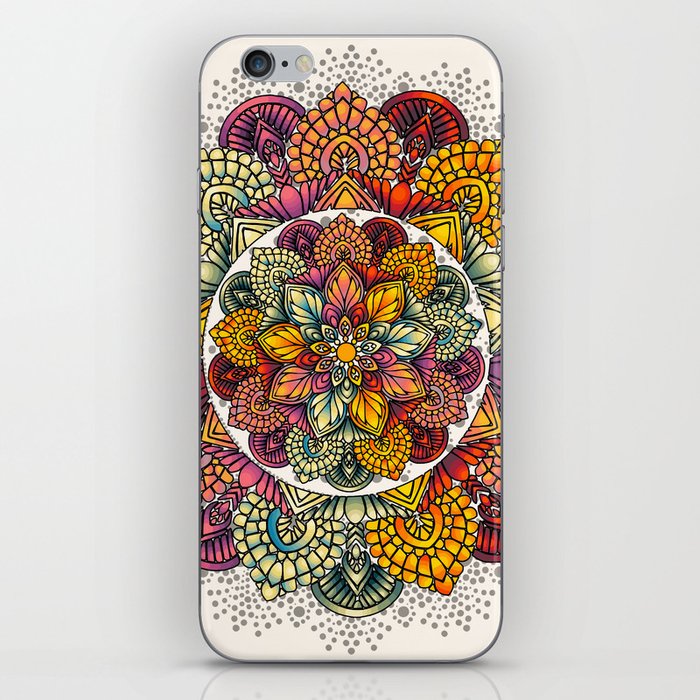 Mandala Yoga Love iPhone Skin