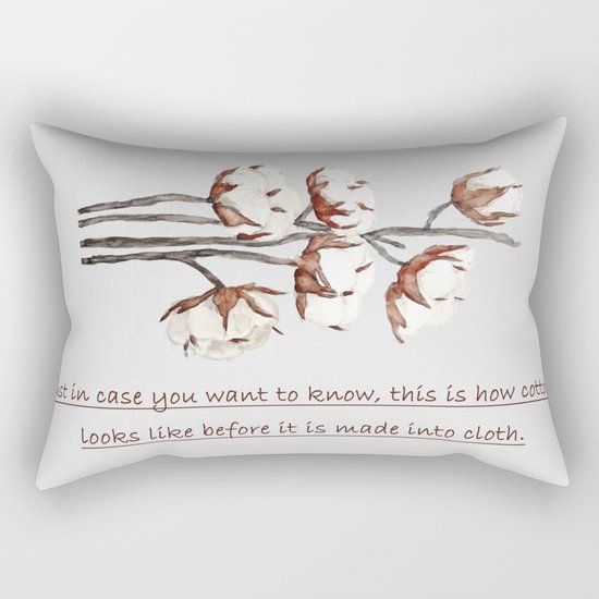 cotton Rectangular Pillow