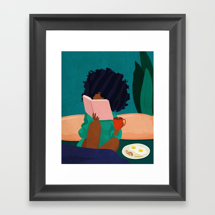 Stay Home No. 5 Framed Art Print