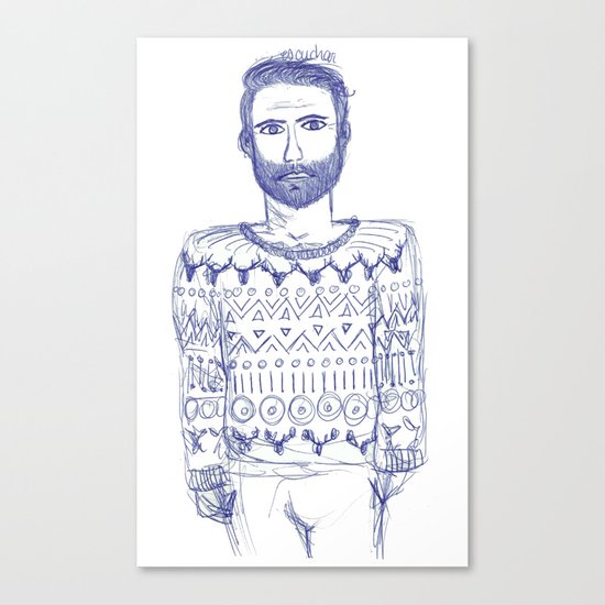 Escuchar Canvas Print