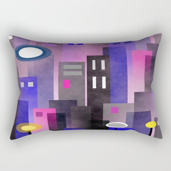 Fun In the City Rectangular Pillow