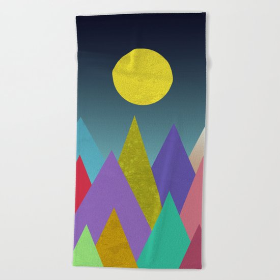 Abstract #443 Beach Towel
