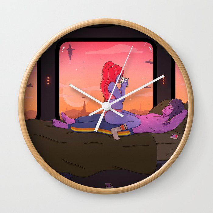 Sunset Pic Wall Clock