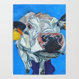Leticia the Cow Poster