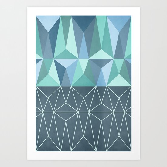Nordic Combination 32 Art Print