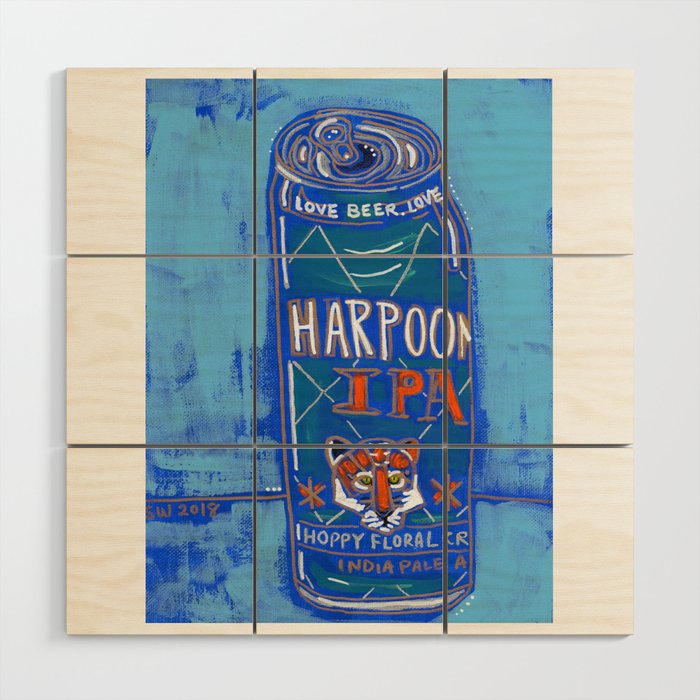 Harpoon - IPA Wood Wall Art