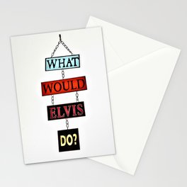 What Would Elvis Do? Stationery Cards