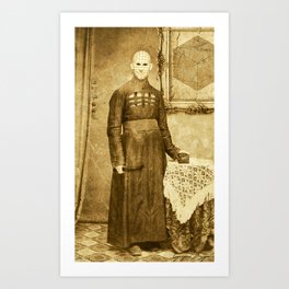 Dark Victorian Portrait Series: The Hierophant Art Print