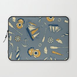 sea pattern Laptop Sleeve