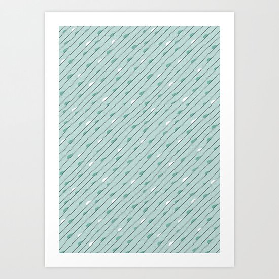 Summer Rain Art Print