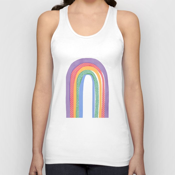 Pride Painted Rainbow Tank Top