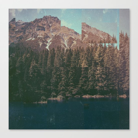 Fractions A33 Canvas Print
