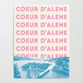 Coeur D'Alene Poster