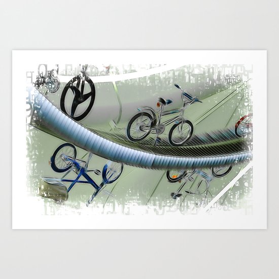 Which Ways Up Art Print