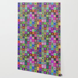 Concentric Squares Wallpaper