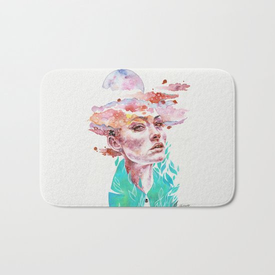 I Came to Earth to Haunt You Bath Mat