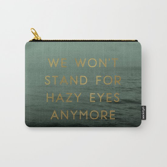 Hazy Eyes Carry-All Pouch