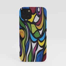 Spectrum Abstract #1 iPhone Case