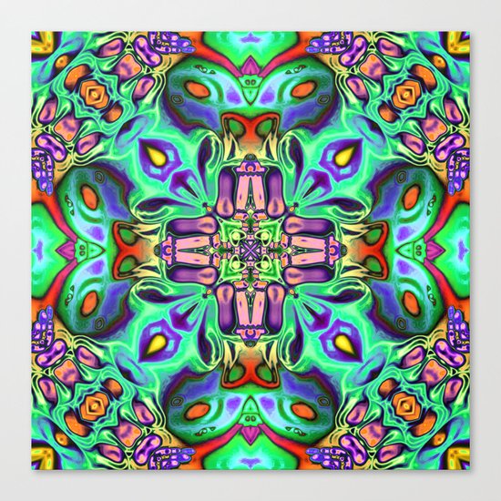 Colorful Mandala Canvas Print