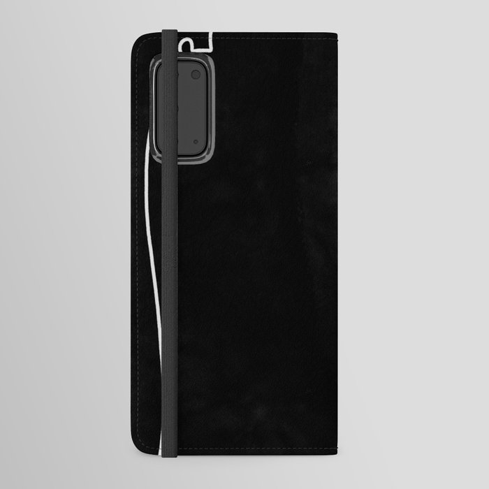 Spatial Concept 82. Minimal Art. Android Wallet Case