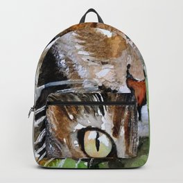 The Curious Tabby Cat Backpack