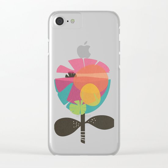 La Flor Clear iPhone Case