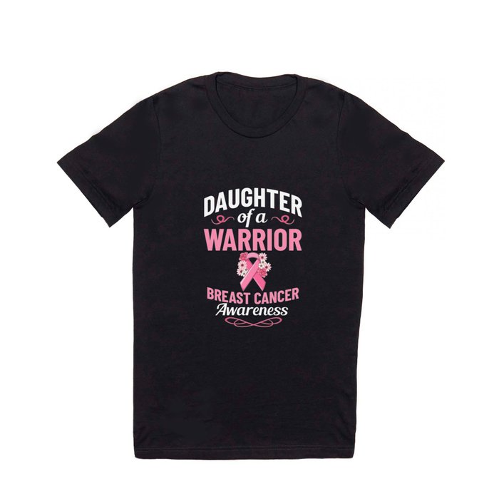 Breast Cancer Ribbon Awareness Pink Quote T Shirt