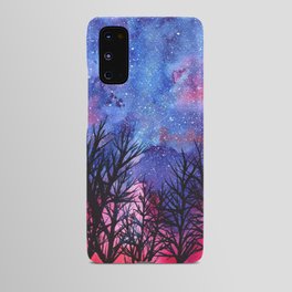Forest Galaxy Sky Android Case