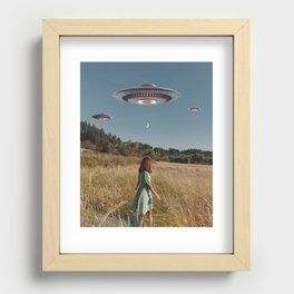 Ufo Dream Recessed Framed Print
