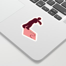 MIC DROP WITH SECOND THOUGHTS Sticker