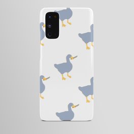 Trendy blue goose pattern Android Case