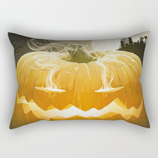 Pumpkin I. Rectangular Pillow