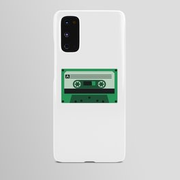 Green Cassette Tape Android Case