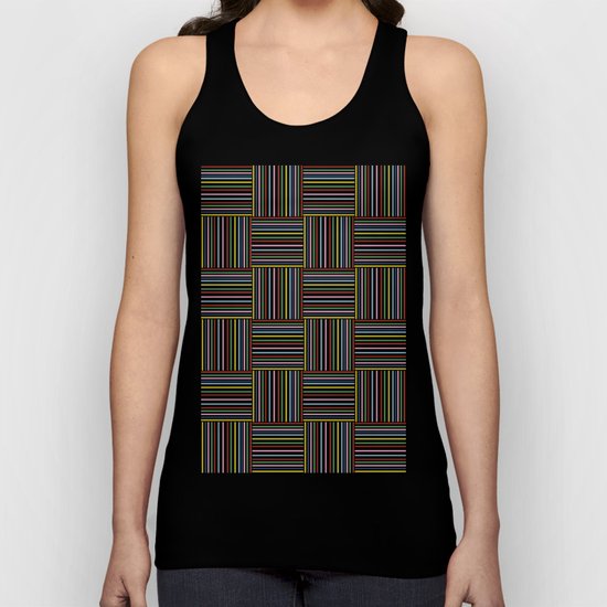 Basket Weave Unisex Tank Top